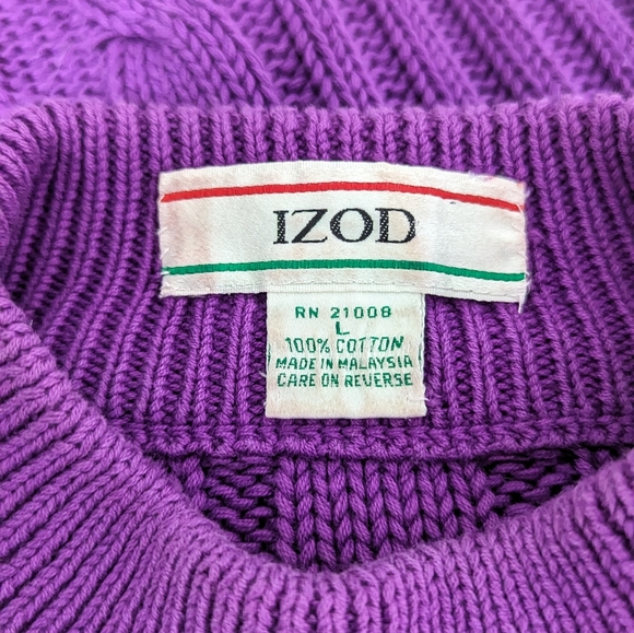Vintage IZOD Sweater - Picture 5 of 5
